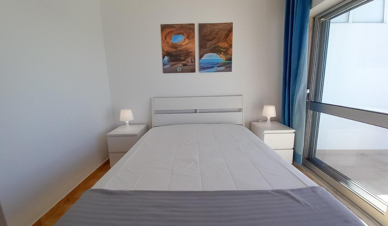 Mira Atlantico 13- Terraco Com Vista Mar E Cidade, Wifi, 80Mt Praia Quarteira Dış mekan fotoğraf