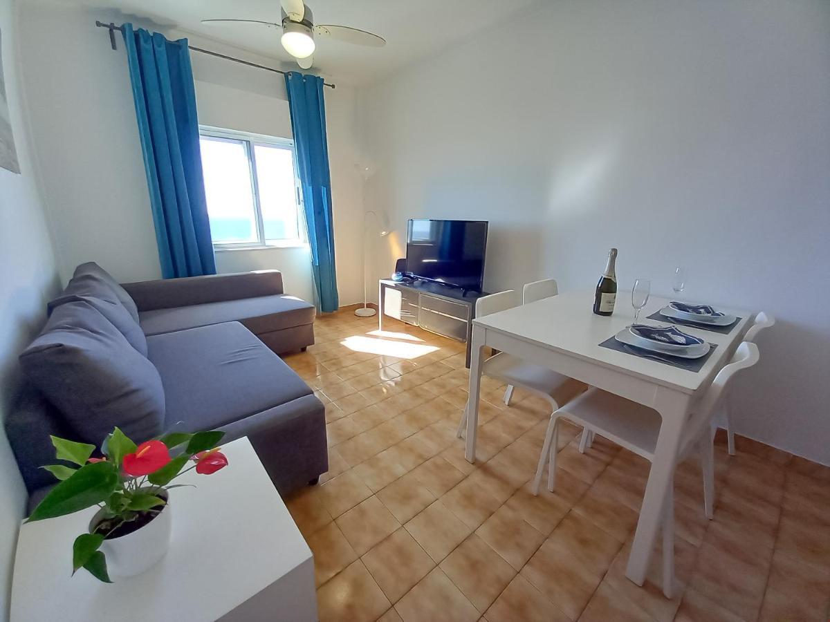 Mira Atlantico 13- Terraco Com Vista Mar E Cidade, Wifi, 80Mt Praia Quarteira Dış mekan fotoğraf