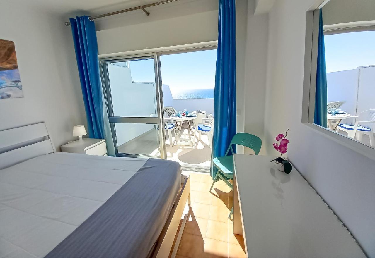 Mira Atlantico 13- Terraco Com Vista Mar E Cidade, Wifi, 80Mt Praia Quarteira Dış mekan fotoğraf